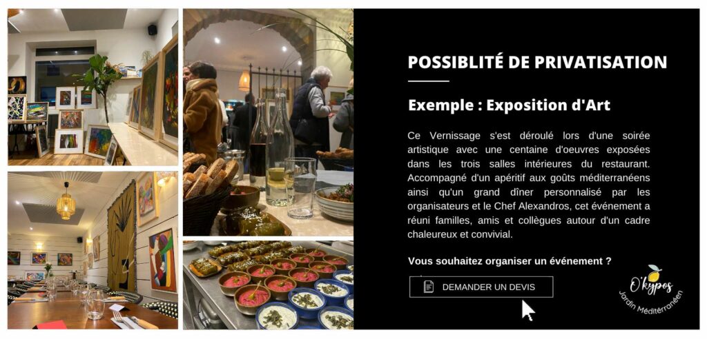 Exemple restaurant privatisation lyon 9 quartier Valmy