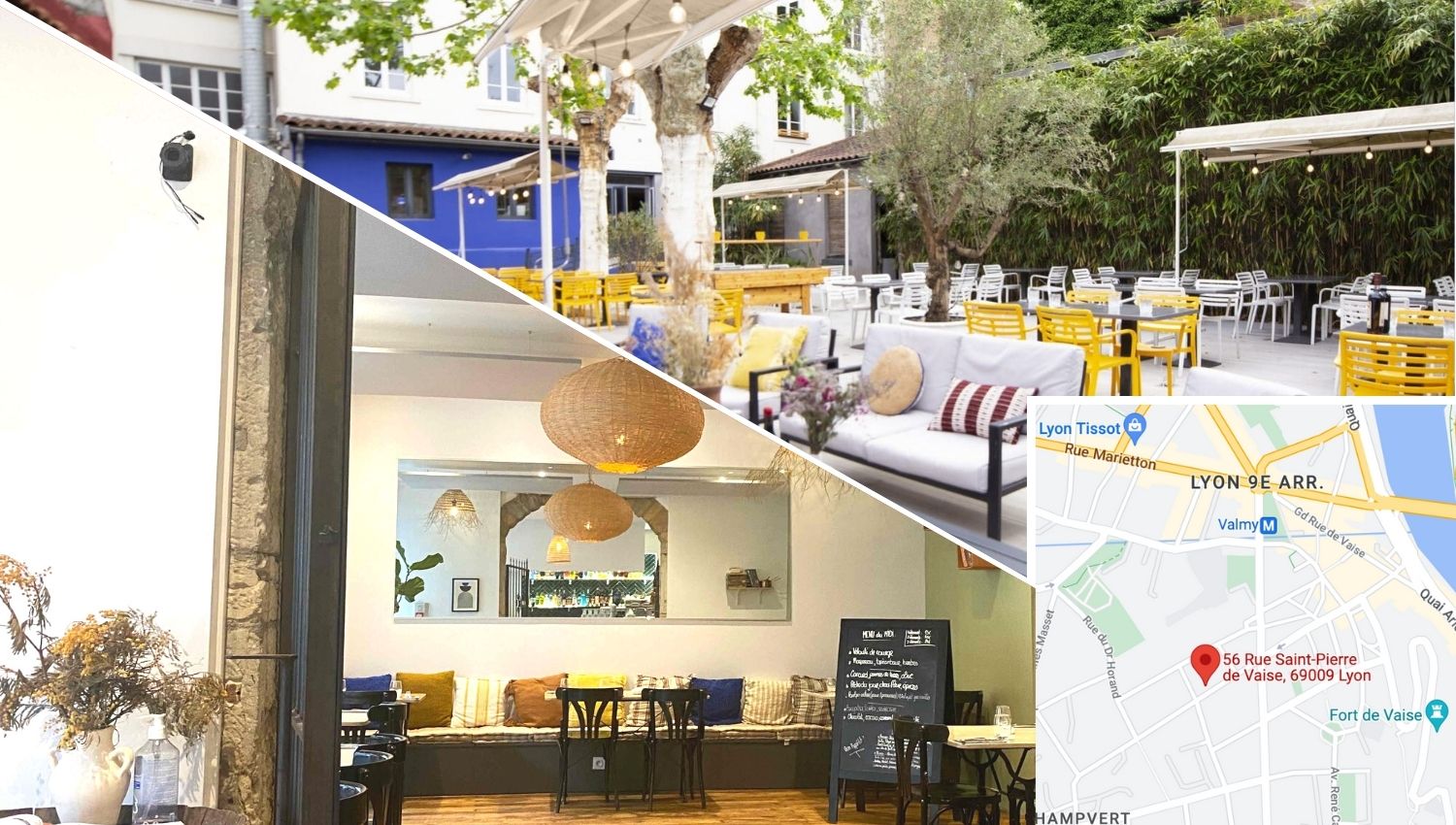 Restaurant grec O'Kypos avec terrasse à Lyon 9, Vaise